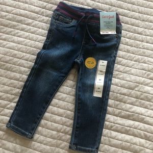 Toddler girls easy on jeans size 2T